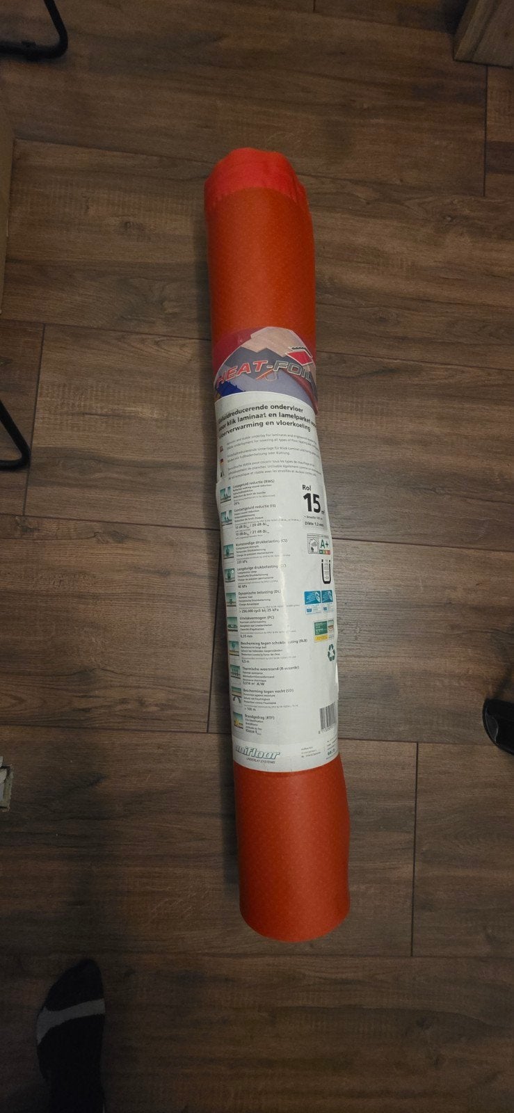 Unifloor Heat-Foil ondervloer laminaat, Minder dan 4 cm, Overige materialen, Nieuw, Ophalen of Verzenden