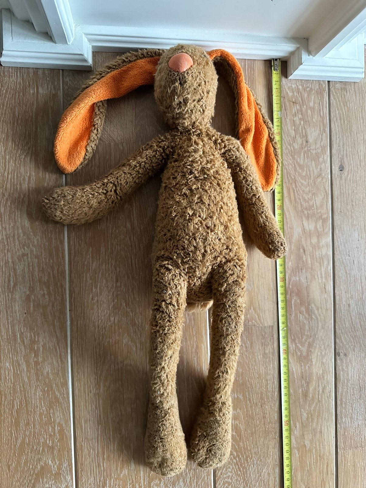 Pluche knuffel konijn/haas van Happy Horse., Ophalen, Zo goed als nieuw, Konijn