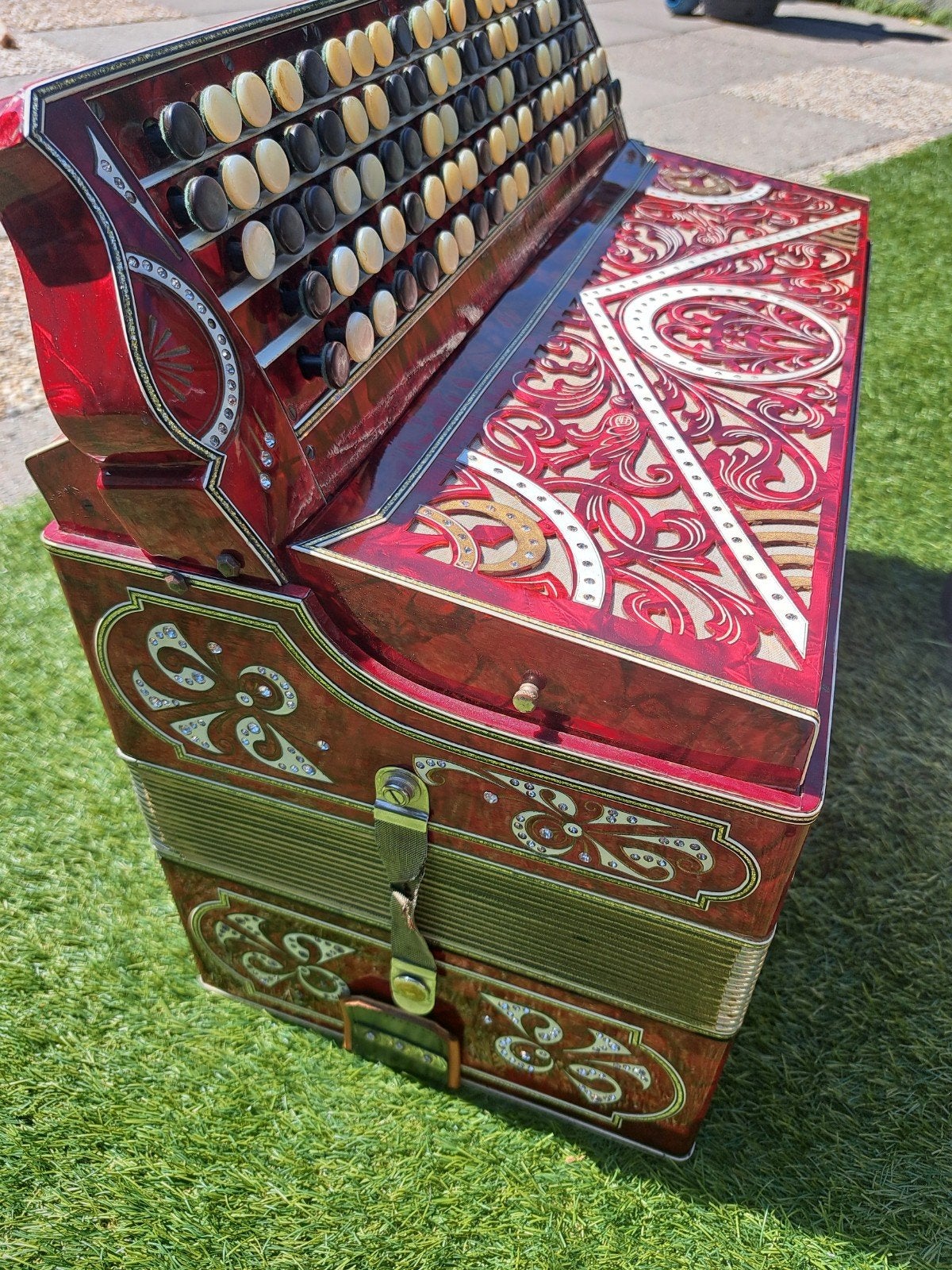 accordeon, Ophalen, Zo goed als nieuw, 120-bas, Overige merken