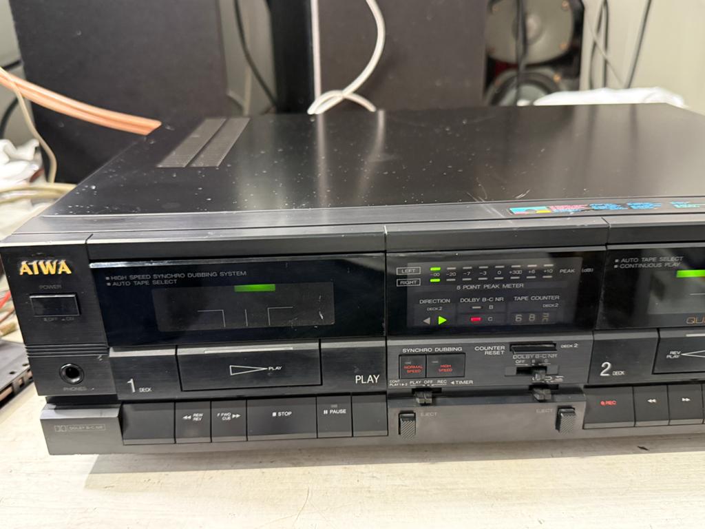 Aiwa cassette deck ( lees ), Overige merken, Aiwa, Ophalen of Verzenden, Aiwa