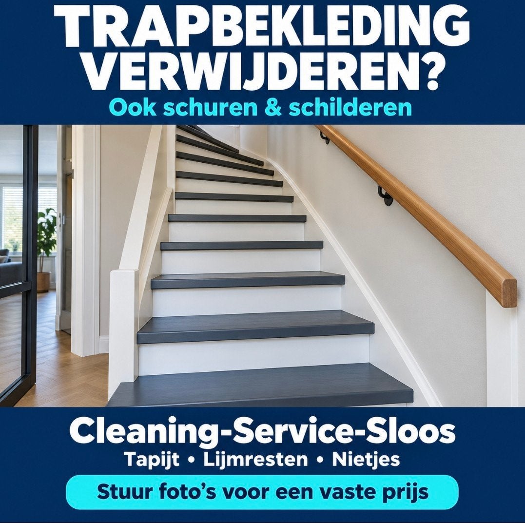 Trapbekleding verwijderen & trap schilderen, Doe-het-zelf en Verbouw, Ophalen of Verzenden, Nieuw, Minder dan 2 meter