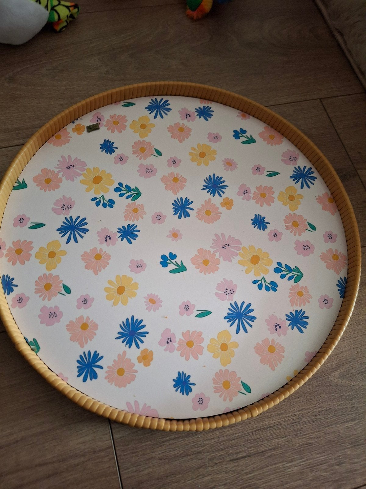 dienblad, Rond, Ophalen of Verzenden, Zo goed als nieuw, Dienblad
