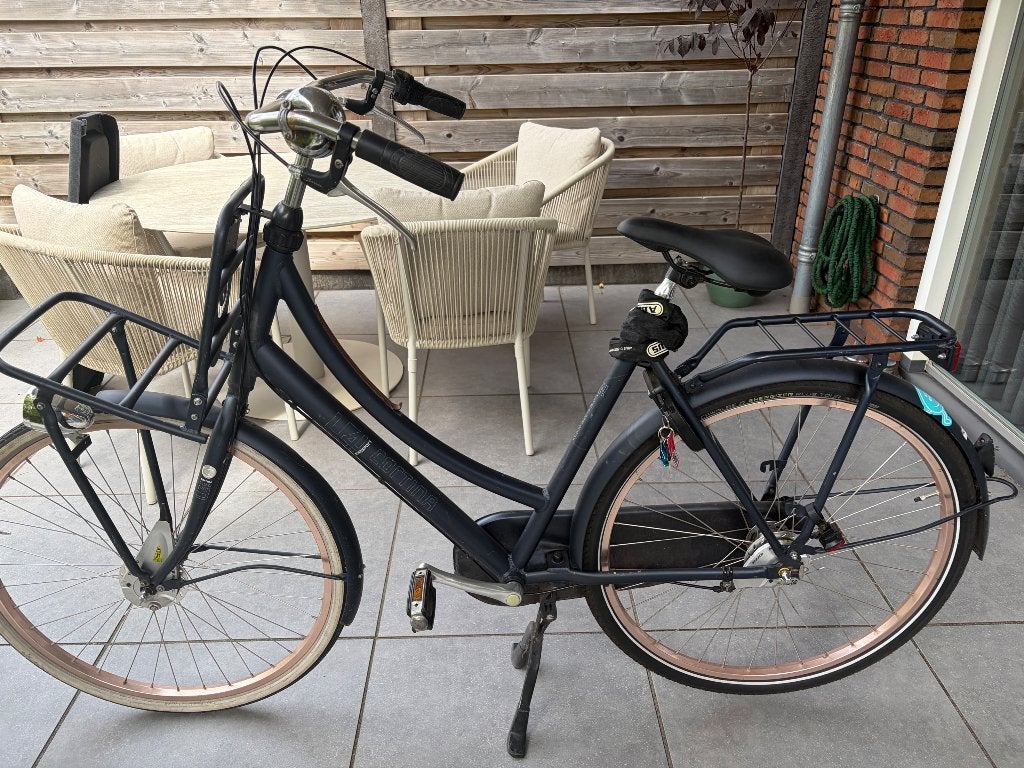 Cortina U4 Transport Denim Limited Edition 57 inch, Gebruikt, Versnellingen, 56 cm of meer, Trommelrem