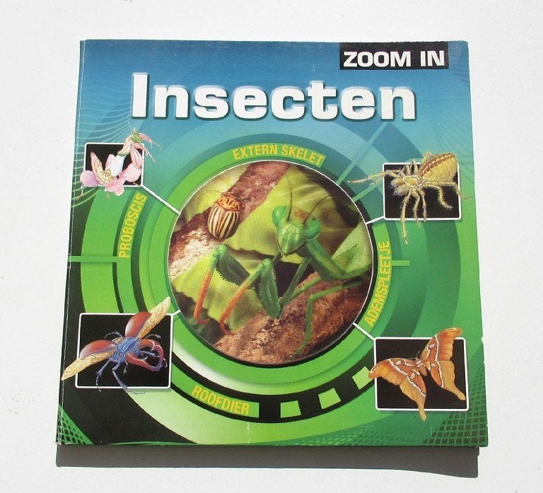 Natuurboek Zoom in M5329: Insecten 9-13 jr., Ophalen of Verzenden, Natuur algemeen, Zoom in natuur boek, Zo goed als nieuw