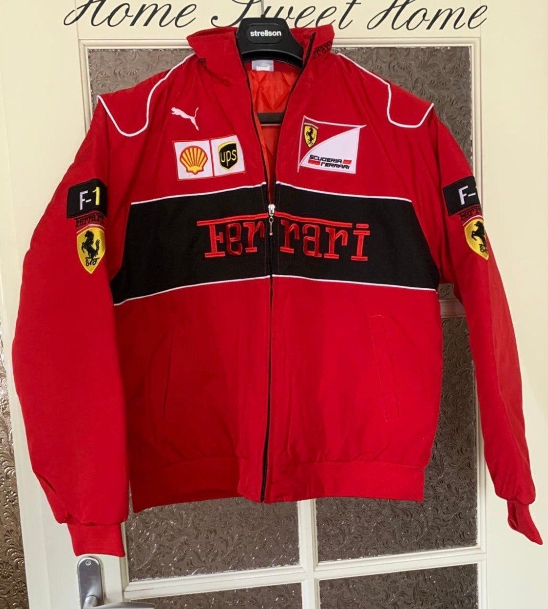 Ferrari F1 Racing Jas - Rood - Maat M, Ophalen of Verzenden, Nieuw, Maat 48/50 (M), Rood