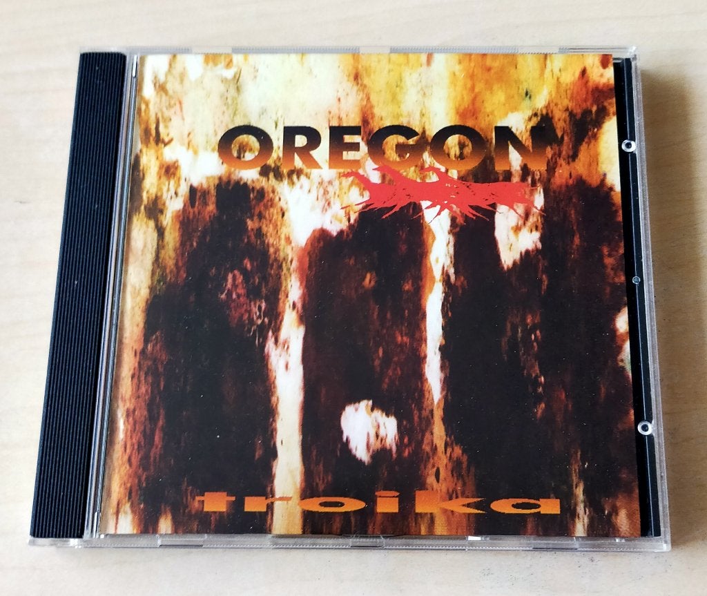 Oregon - Troika CD 1995 Ralph Towner, Ophalen of Verzenden, Zo goed als nieuw, Jazz