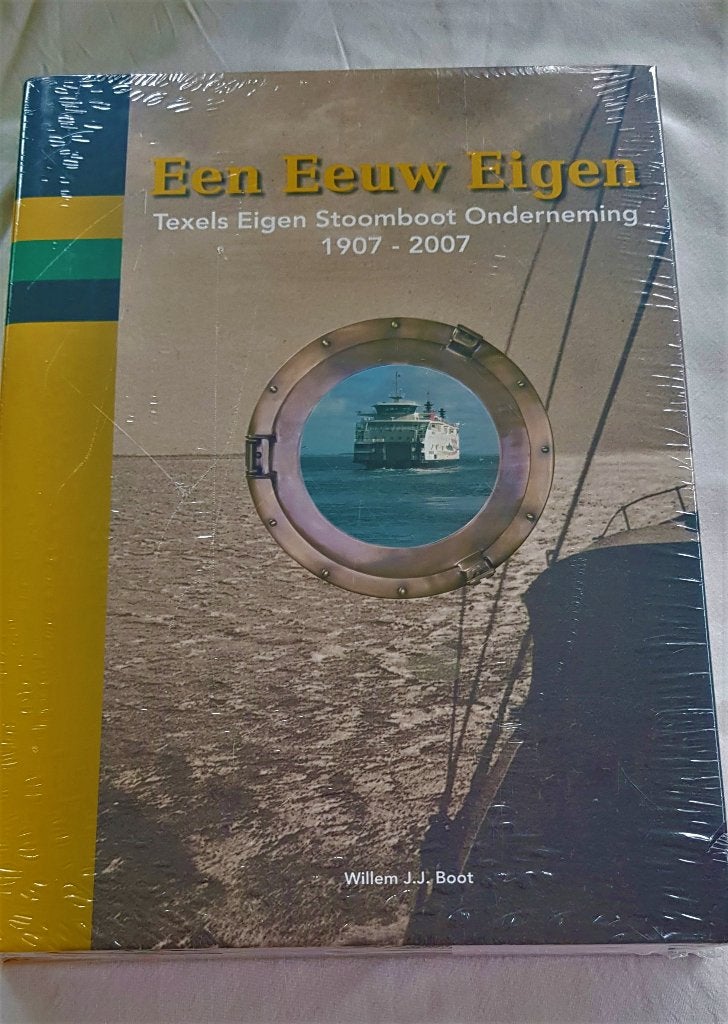 een eeuw eigen, Teso Texel stoomboot onderneming boek, Verzenden, Nieuw, Motorboot, Boek of Tijdschrift
