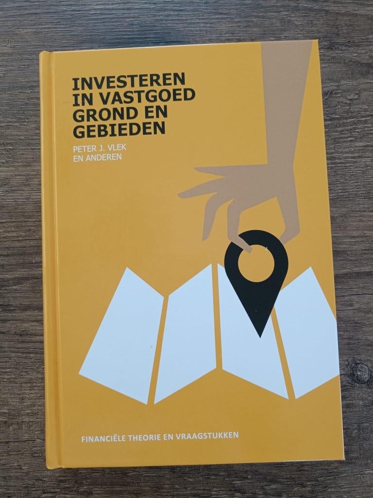 Investeren in vastgoed grond en gebieden, Boeken, Ophalen of Verzenden, Management, Nieuw, Peter J. Vlek