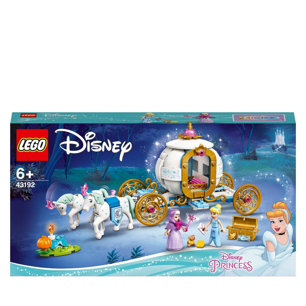 Lego 43192 disney assepoester koets NIEUW ONGEOPEND, Ophalen of Verzenden, Zo goed als nieuw
