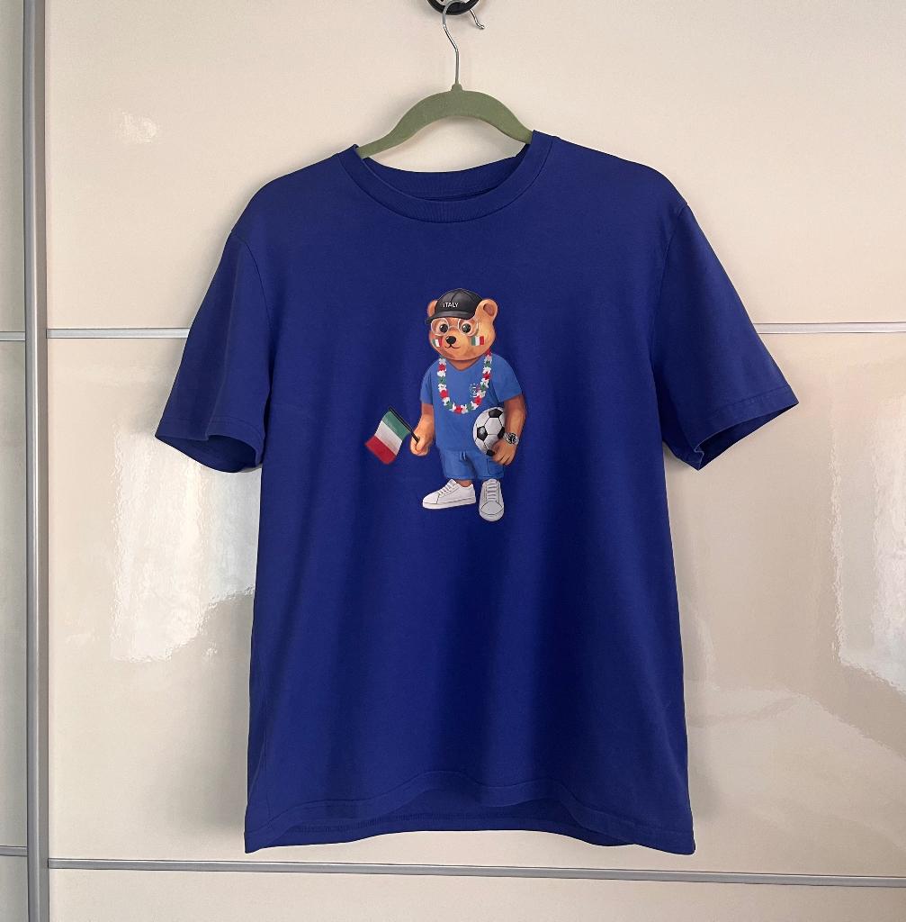 BARON FILOU 🐻 Shirt t-shirt heren  | MAAT S, Kleding | Heren, T-shirts, Baron Filou, Blauw, Ophalen of Verzenden, Gedragen