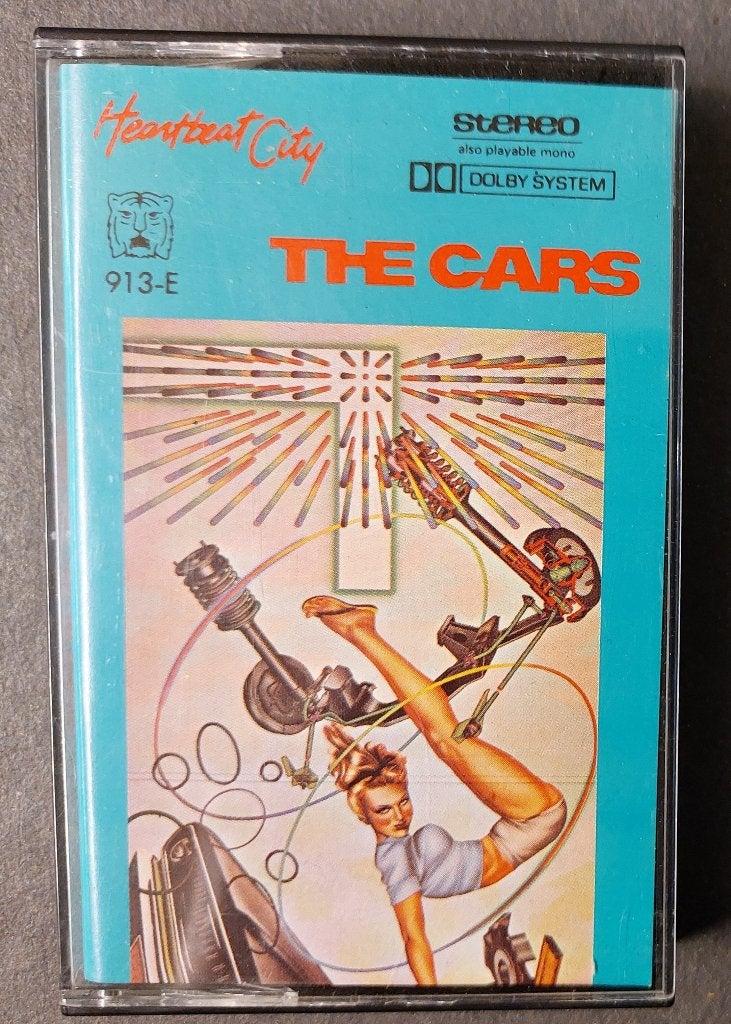 The Cars CASSETTE Singapore Heartbeat City incl. Drive, Gebruikt, The Cars, Verzenden, 1 bandje