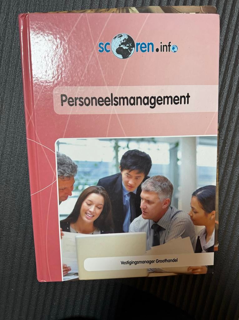 Personeelsmanagement Vestigingsmanager Groothandel, Boeken, Ophalen of Verzenden, Gamma, Gelezen, MBO