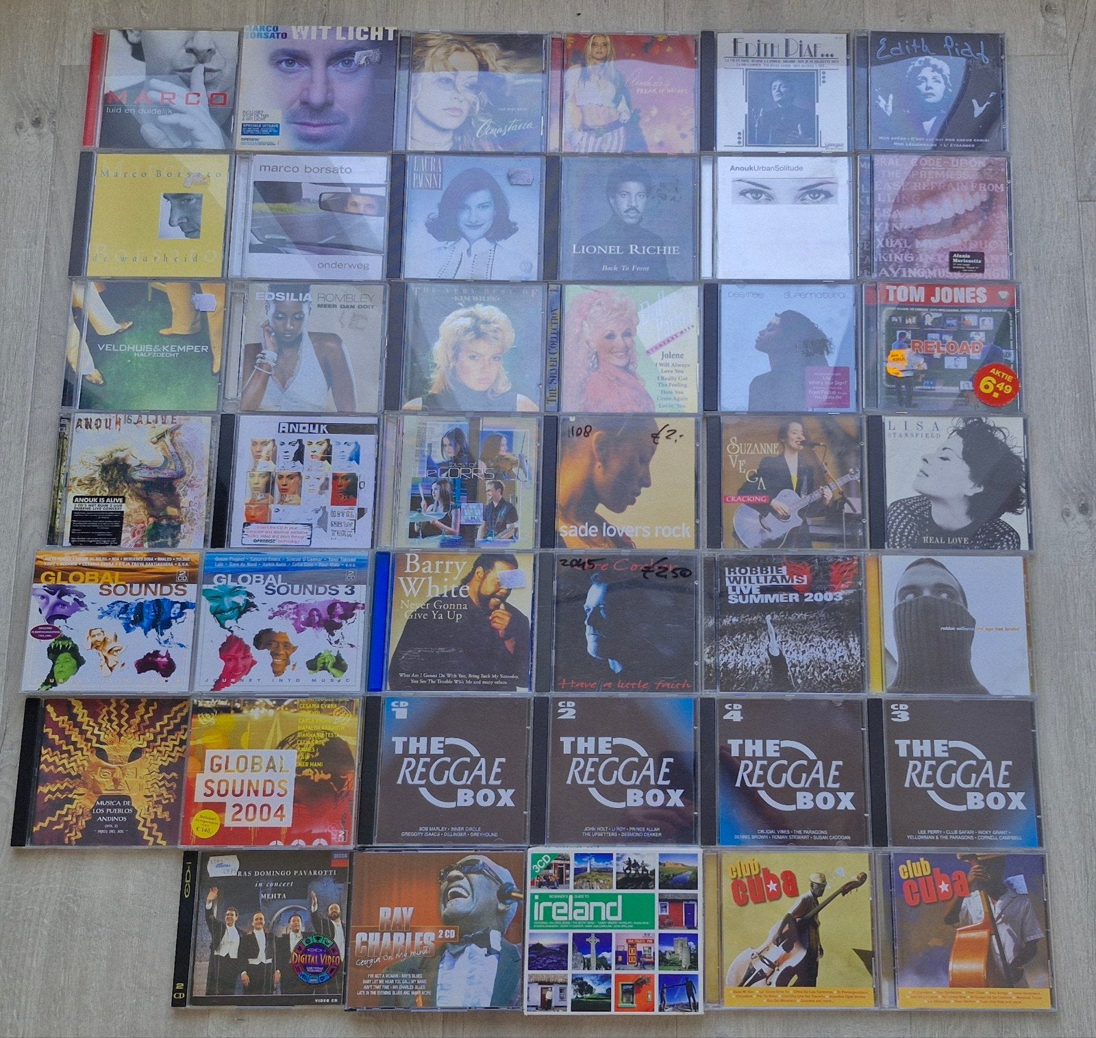 Grote collectie diverse pop- en reggae-cd's, Ophalen of Verzenden, Gebruikt, Pop, Album