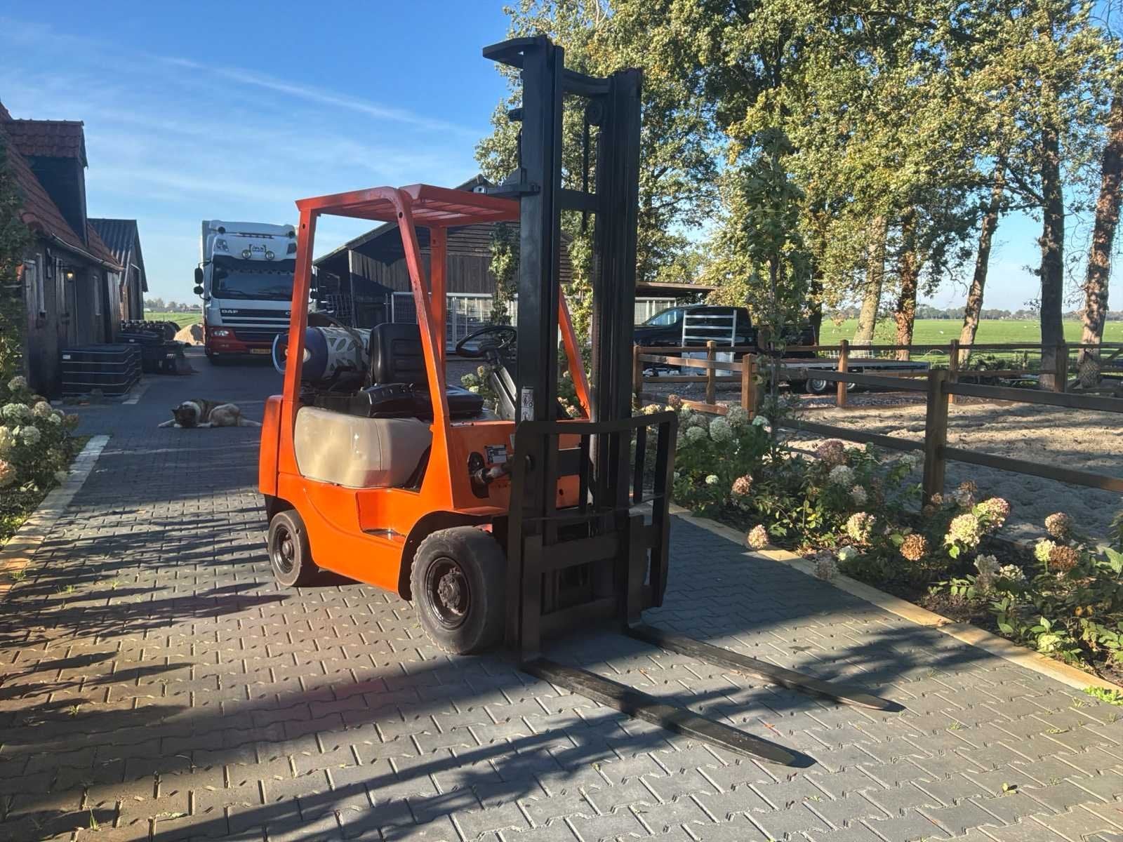 Mitsubishi EG15 Vorkheftruck, LPG, Heftruck, Mitsubishi