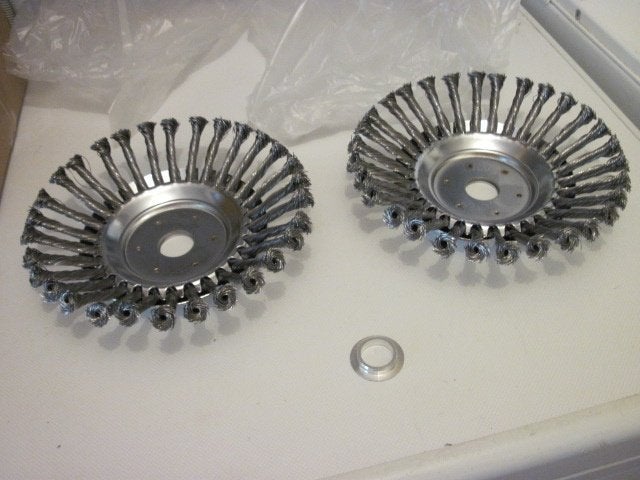 Onkruidborstel voor Bosmaaier - 20 cm, Tuin en Terras, Ophalen of Verzenden, Nieuw, Benzine