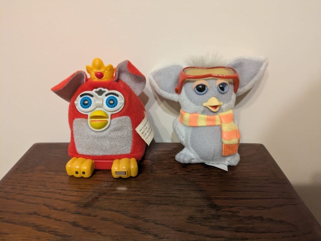 Furby McDonalds 2x (2001 + 2006), Ophalen of Verzenden, Gebruikt