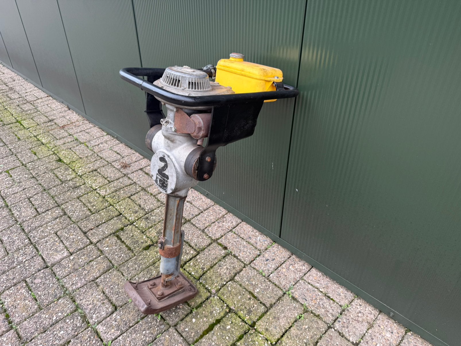 Wacker BS 30 sleuvenstamper, Ophalen, Gebruikt