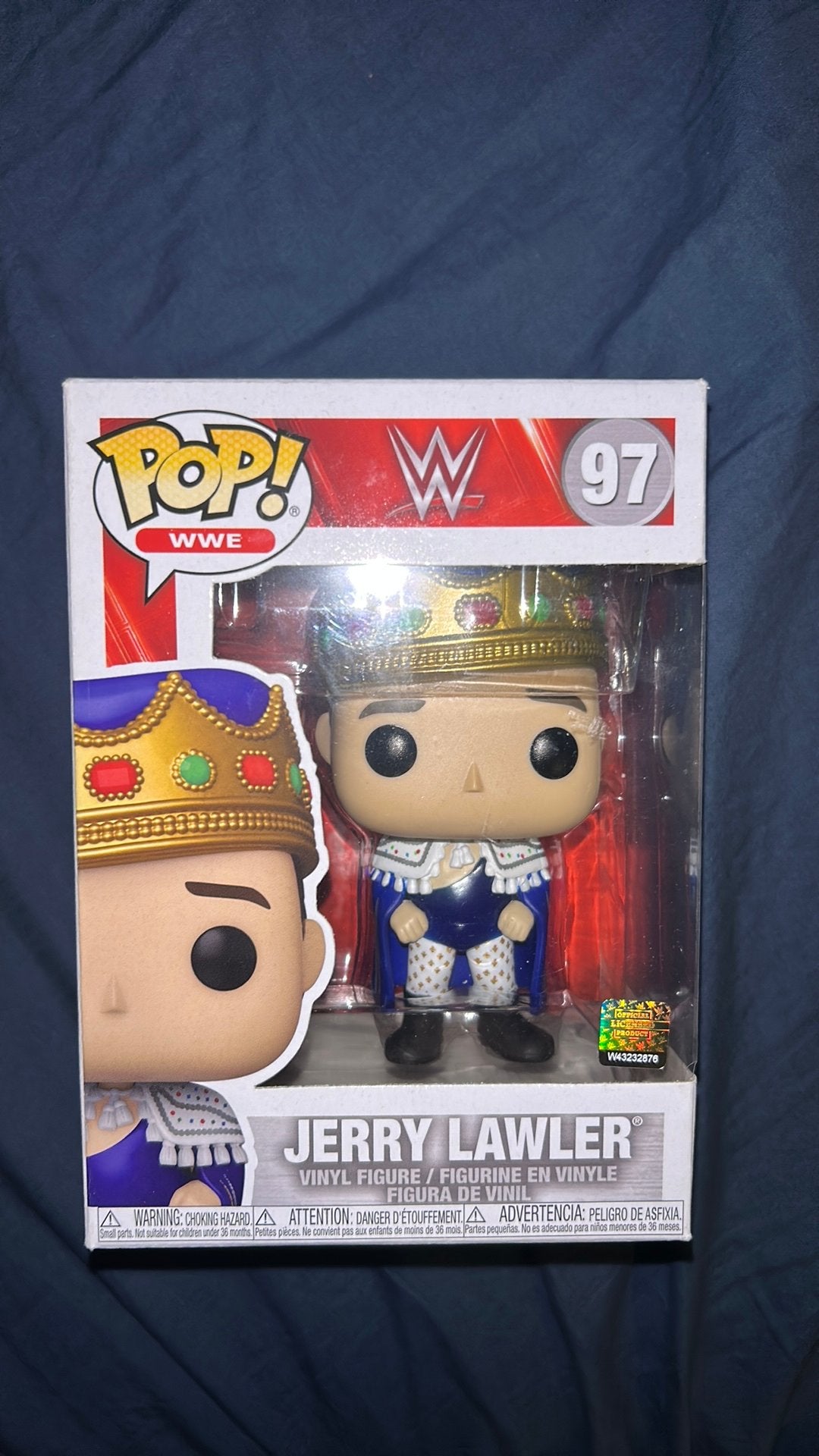 Jerry Lawler WWE Funko Pop, Ophalen of Verzenden, Zo goed als nieuw