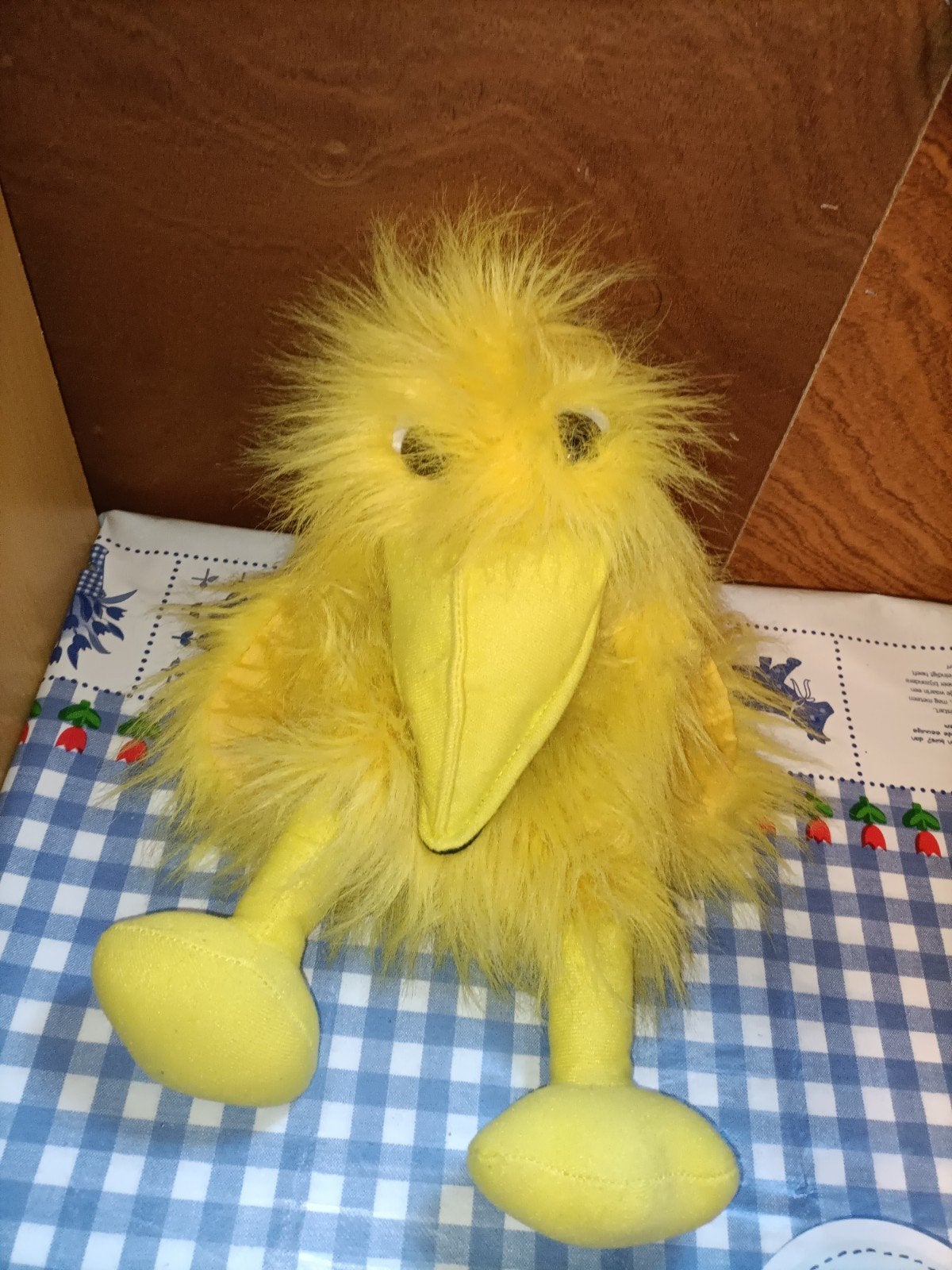 Kraai handpop kraai Macbek Evora 35 cm groot, Ophalen of Verzenden, Zo goed als nieuw, Overige typen
