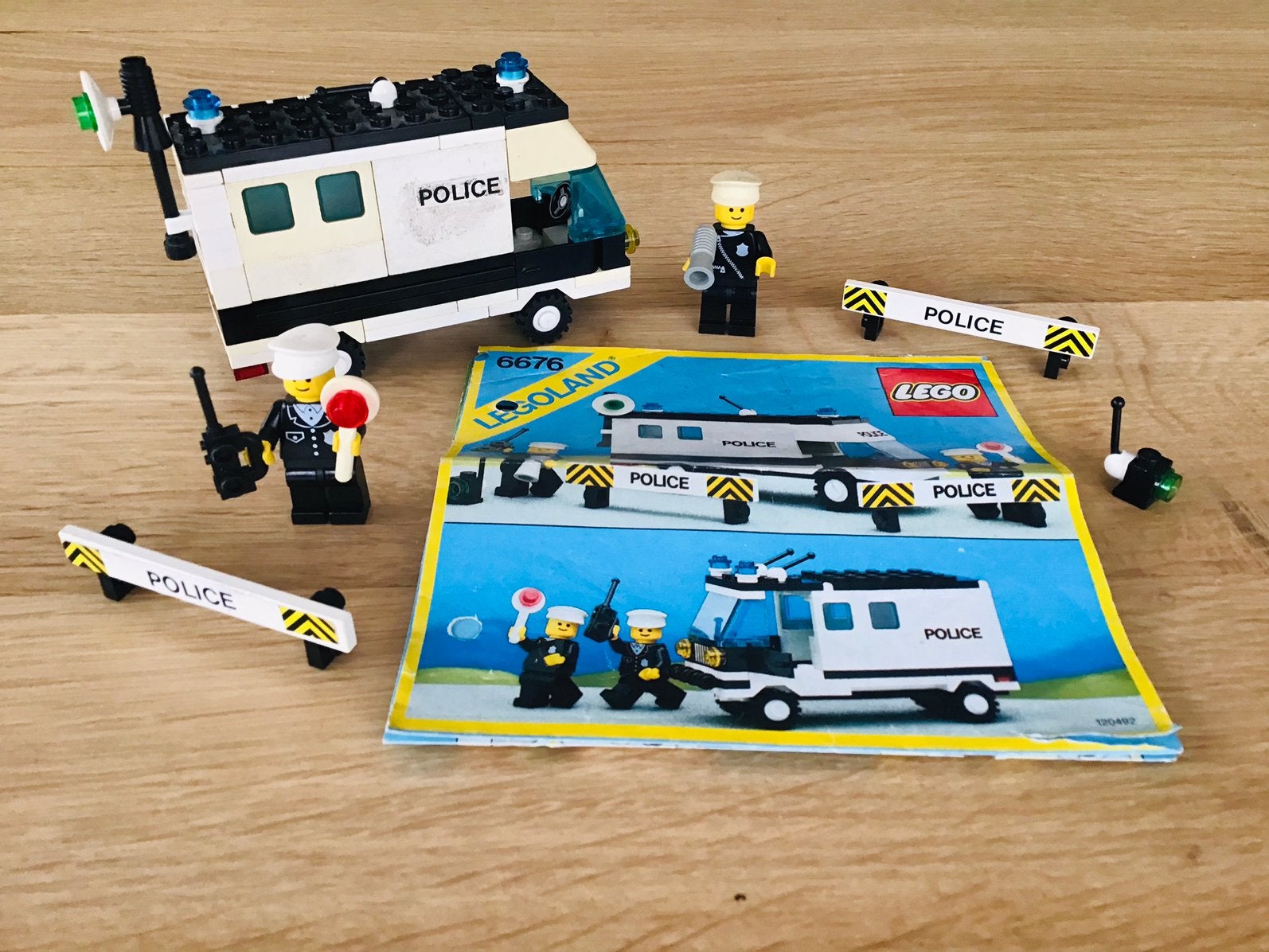 LEGO classic 6676 legoland police mobile command unit, IGS, Gebruikt, Lego, Ophalen of Verzenden, Compleet