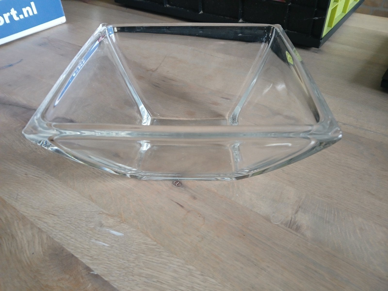Glazen bak, Ophalen of Verzenden