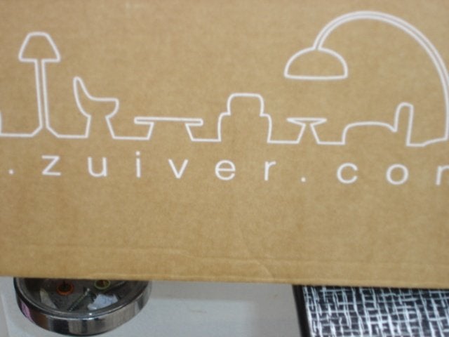 Een Hanglamp van Zuiver "Heavy Light " woodprint, Ophalen of Verzenden, Nieuw, Overige materialen, E27 (groot)