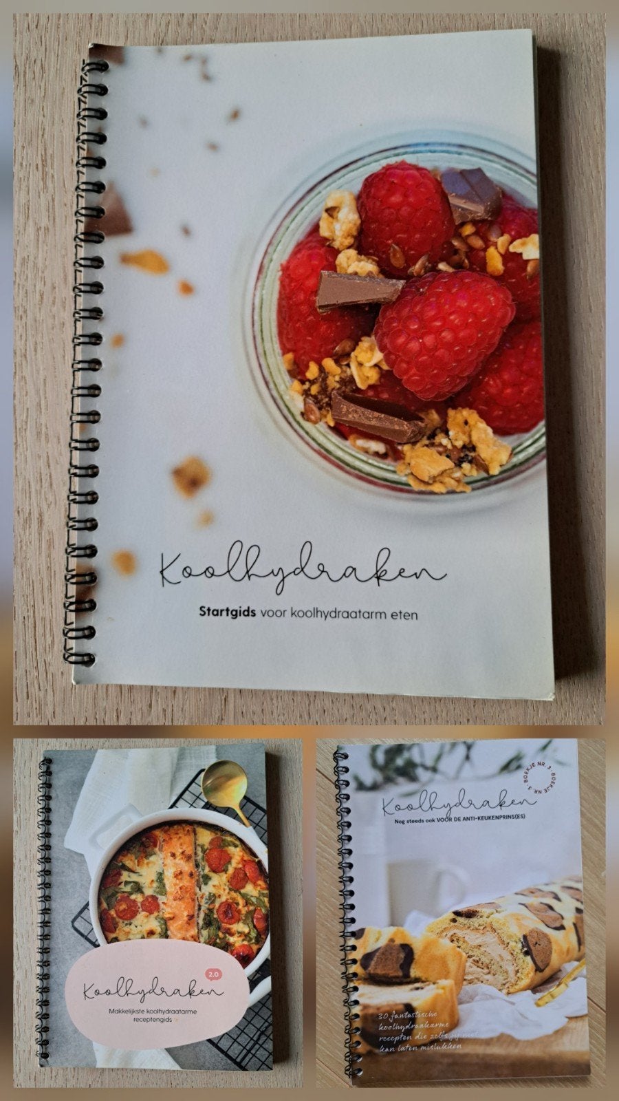 3x Koolhydraken, Boeken, Ophalen of Verzenden, Zo goed als nieuw, Gezond koken