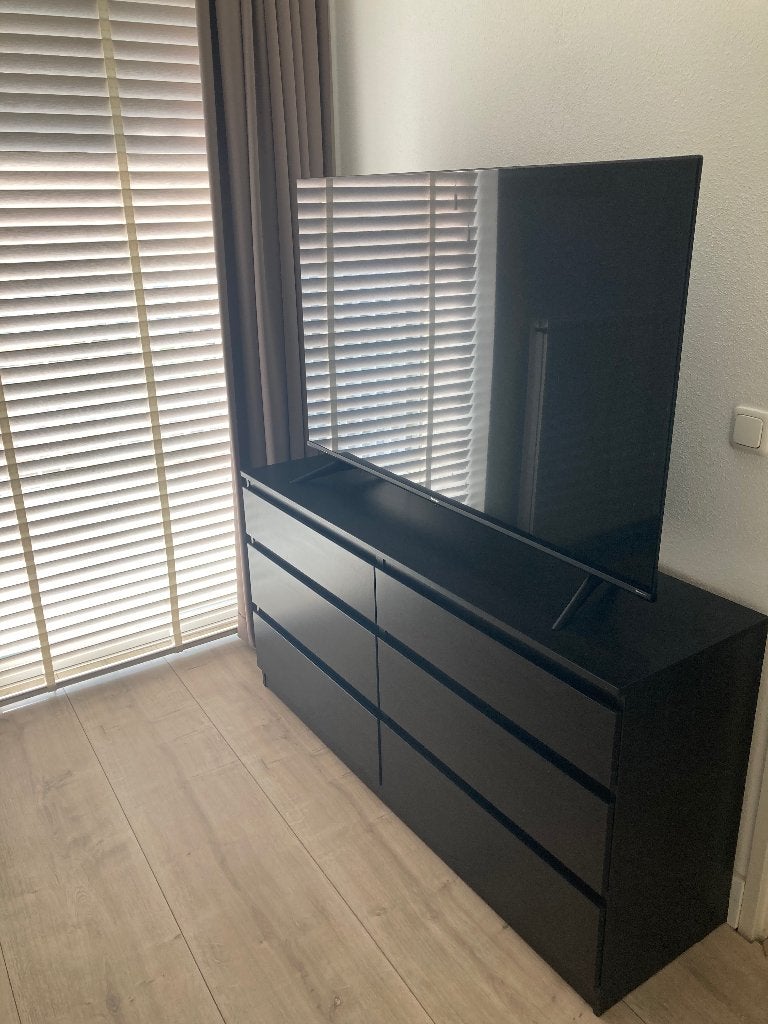 Ladekast zwart, Ophalen, 100 tot 150 cm, 5 laden of meer, Zo goed als nieuw