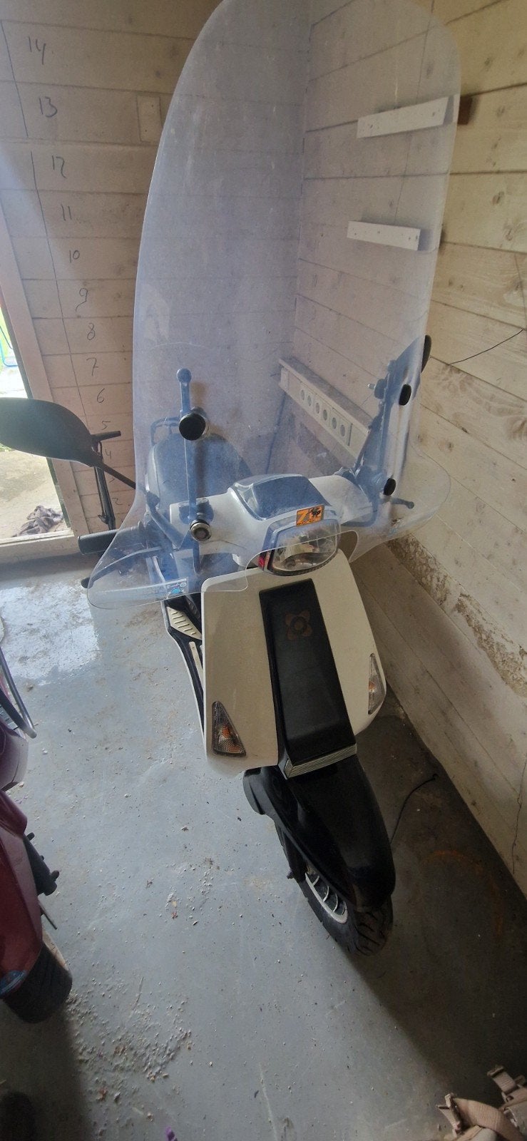 agm star 50 scooter, Ophalen