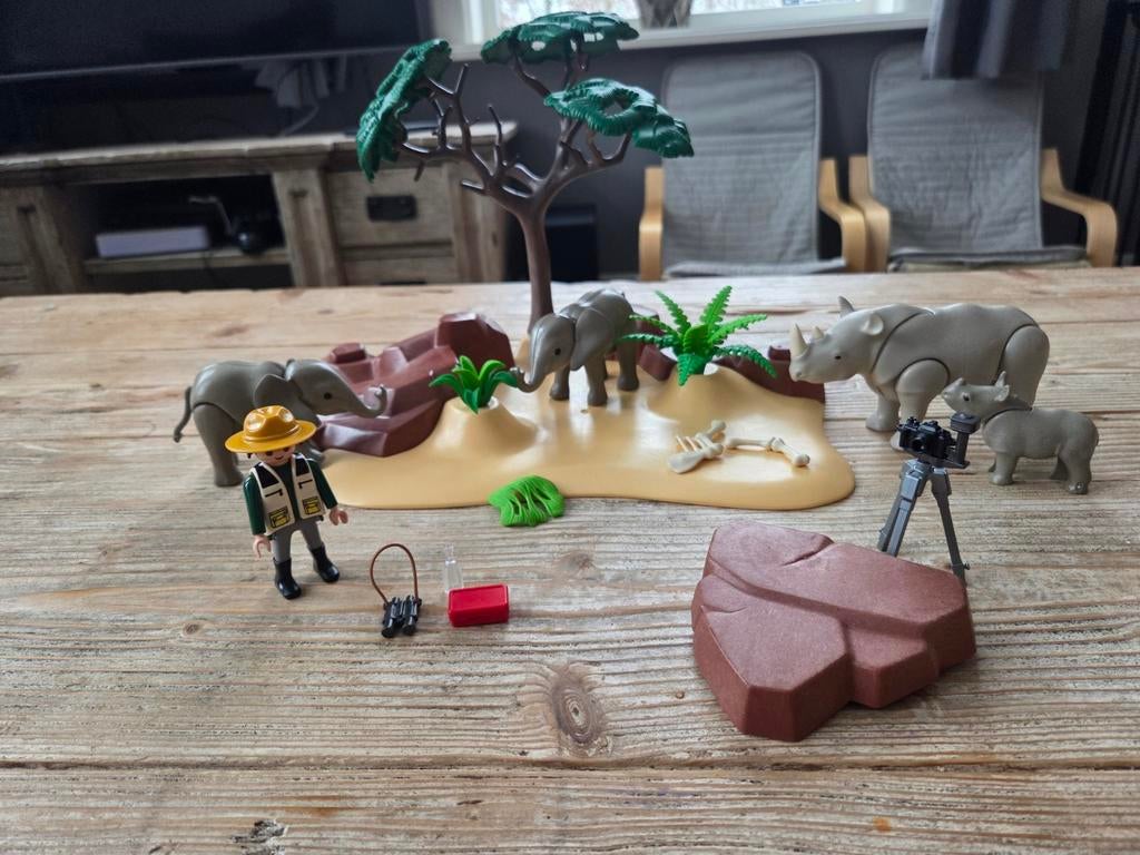 Playmobil Wildlife Safari, Kinderen en Baby's, Speelgoed | Playmobil, Zo goed als nieuw, Complete set, Ophalen of Verzenden