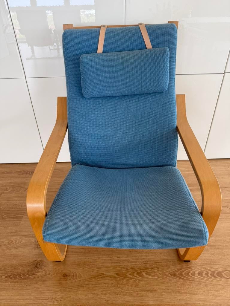 Relaxstoel, Huis en Inrichting, Fauteuils, Zo goed als nieuw, Stof, 50 tot 75 cm, Minder dan 75 cm, Ophalen of Verzenden