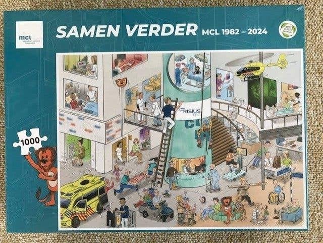 legpuzzel Samen verder MCL 1982 -2024 NIEUW, Hobby en Vrije tijd, Ophalen of Verzenden, 500 t/m 1500 stukjes, Nieuw