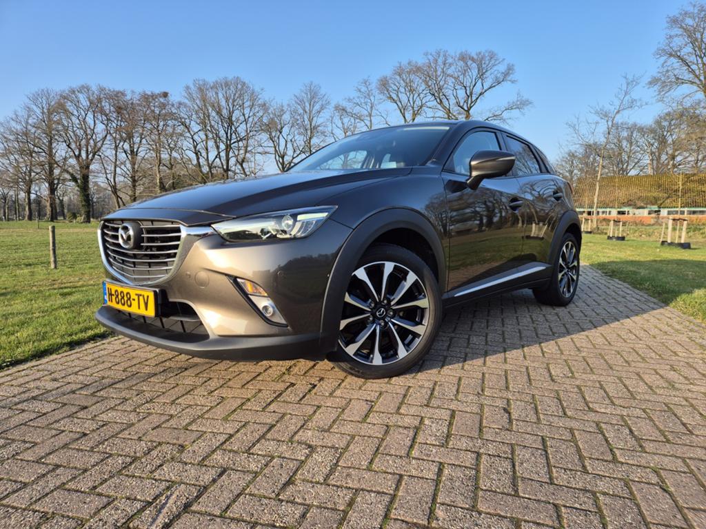 Mazda CX-3 GT-M Line | Luxe uitvoering, Auto's, Voorwielaandrijving, 1998 cc, Bruin, Leder