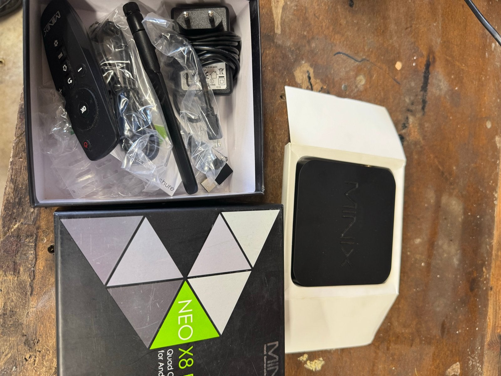 MINIX NEO X8 Plus Quad Core Android, Ophalen of Verzenden, Zo goed als nieuw, HDMI, Minder dan 500 GB