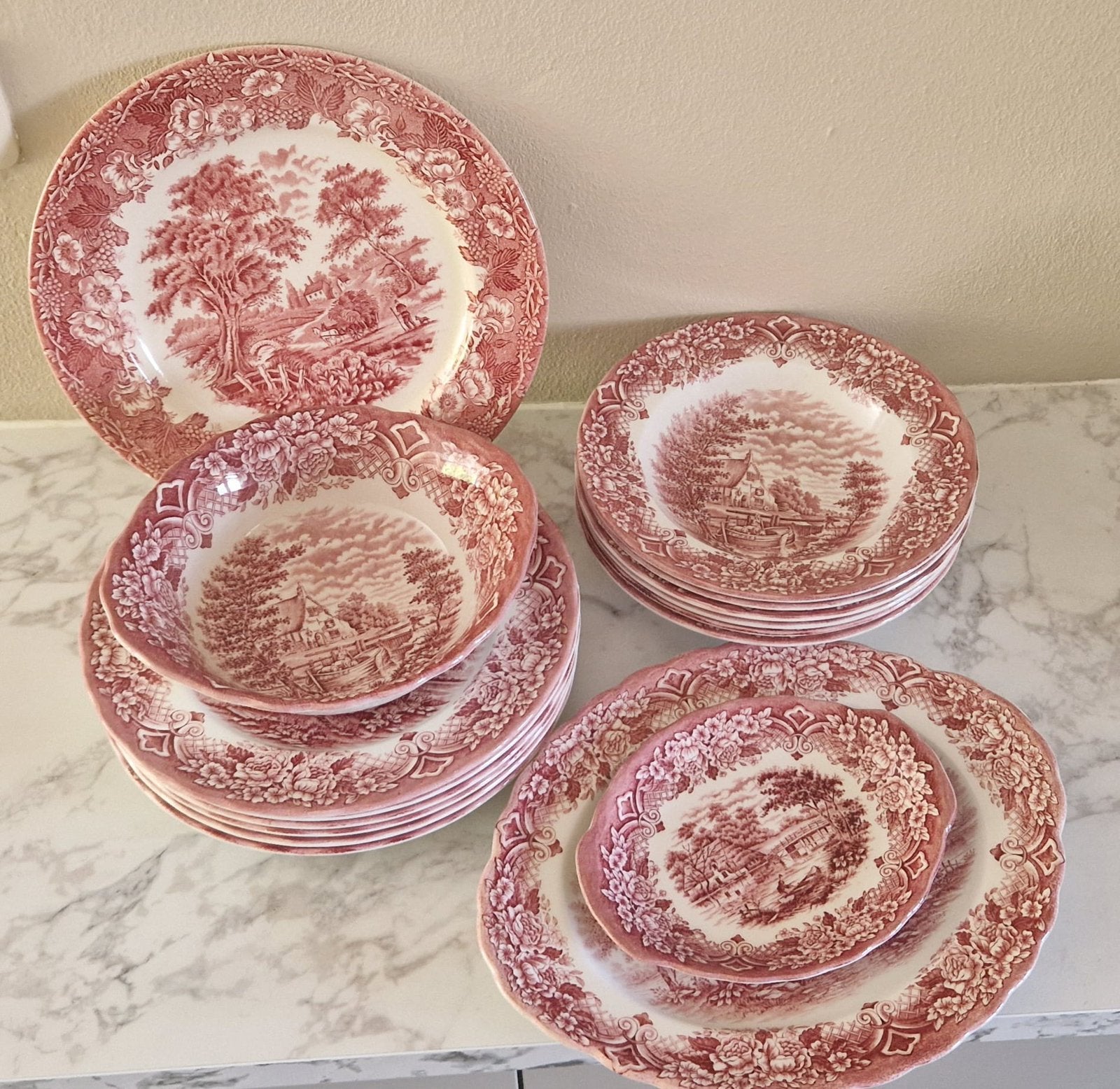 Servies van Grindley ophalen in Amsterdam Rai, Ophalen