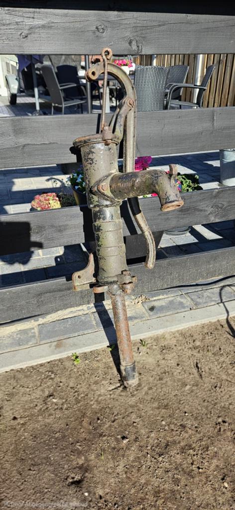 Waterpomp olievat bloembak, Tuin en Terras, Waterpompen, Ophalen, Handmatig, Overige typen
