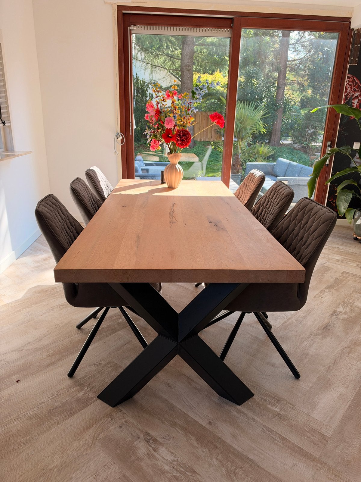 Eettafel 220x100cm