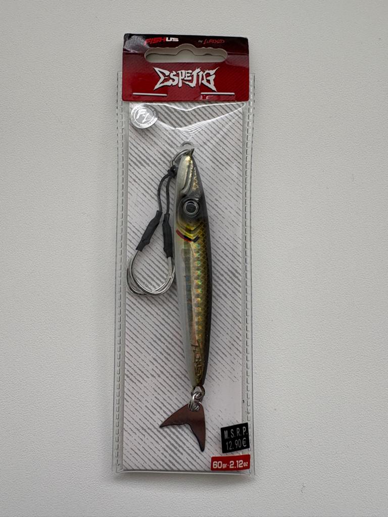 Fishus Espejig 60gr Horse Mackerel Kunstaas, Ophalen of Verzenden, Nieuw, Kunstaas
