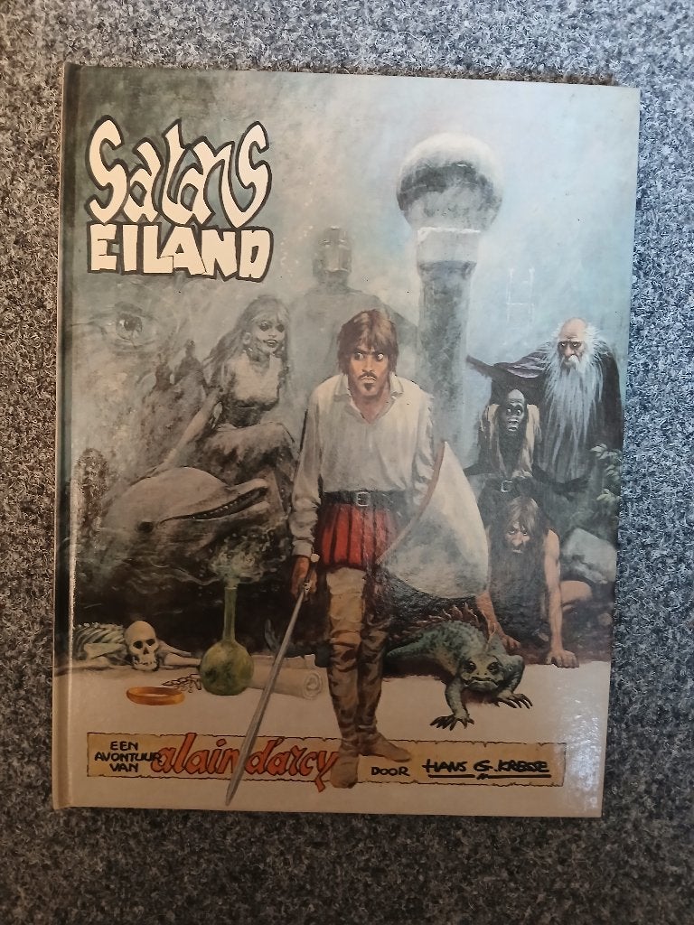 Satans Eiland h g kresse, Gelezen, Eén stripboek, Ophalen of Verzenden, H.g.Kresse