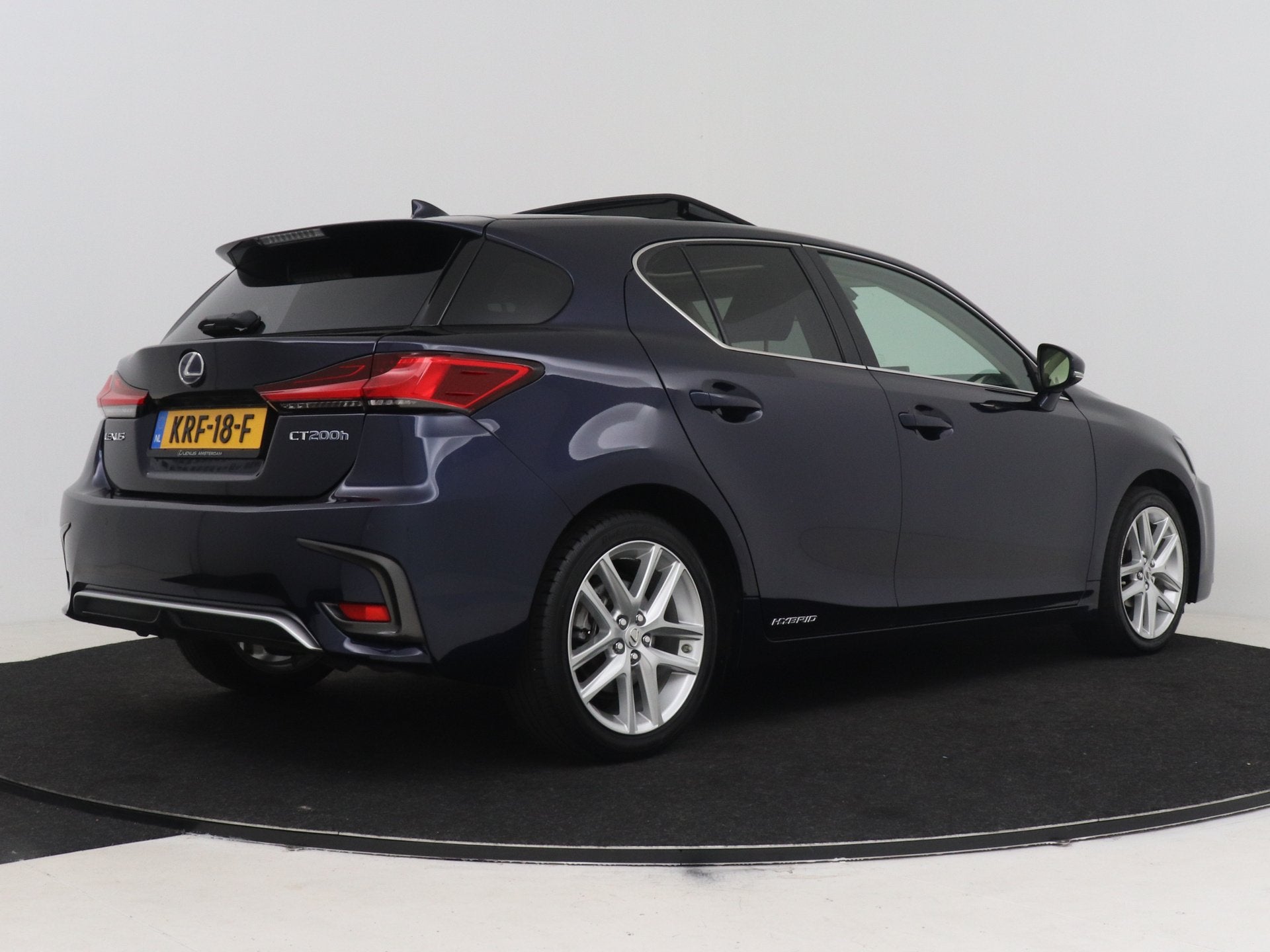 Lexus CT 200h Luxury Line Electrisch bedienbaar glazen schui, Auto's, Lexus, 136 pk, Gebruikt, 4 cilinders, Blauw