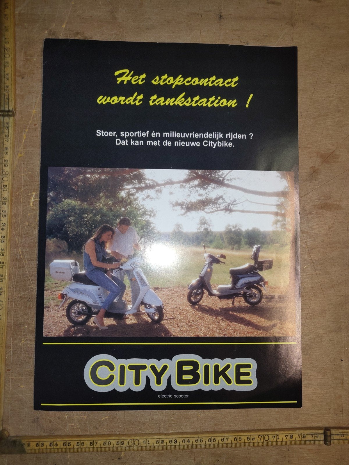 Folder Enter City Bike 1994, Ophalen of Verzenden, Gebruikt