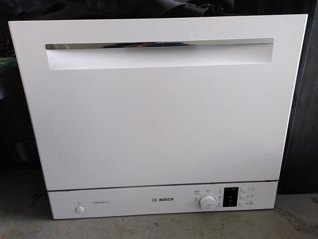 Compacte Bosch Silence Plus vaatwasser, Ophalen, Gebruikt, Minder dan 85 cm, Inbouw