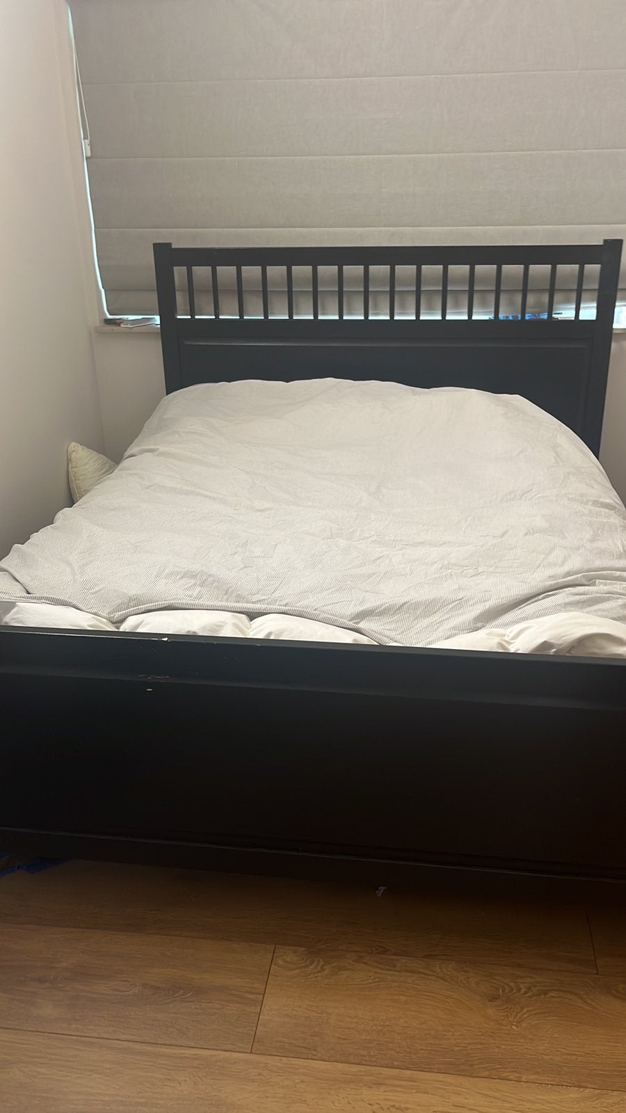 2 persoonbed (180 bij 200), Huis en Inrichting, Zwart, Ophalen of Verzenden, 180 cm, 200 cm