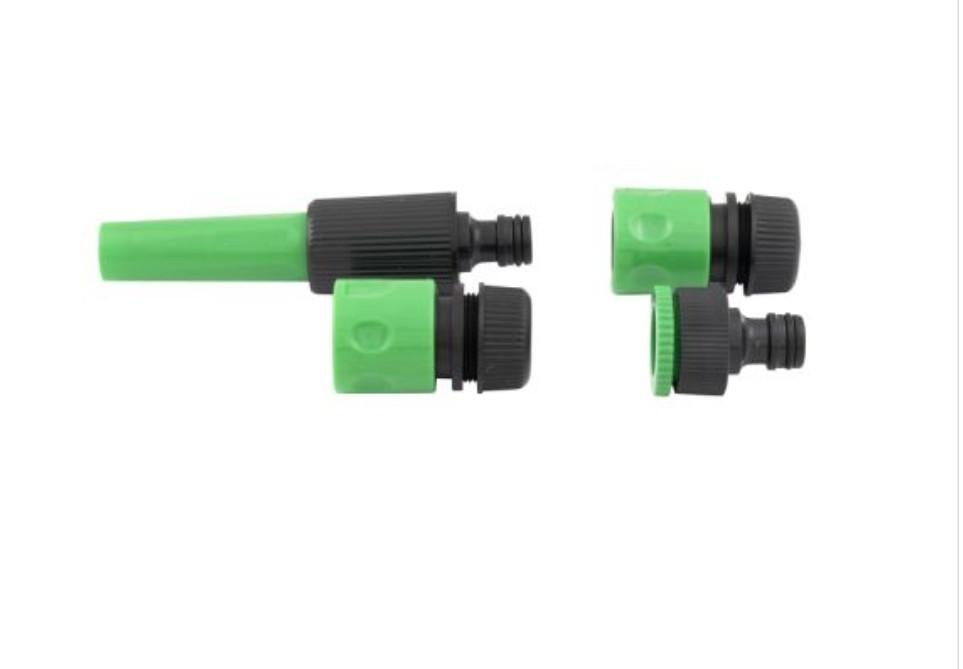 Tuinslang accessoires set: spuit, kraan- en slangkoppelingen, Tuin en Terras, Tuinslangen, Nieuw, Tuinslang, Ophalen of Verzenden
