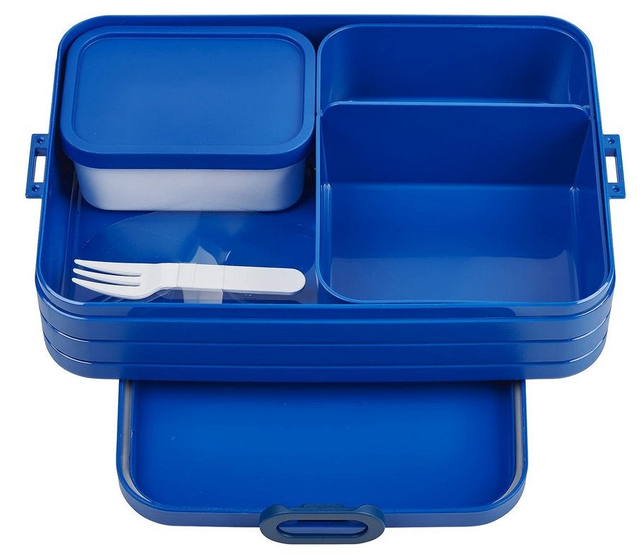 Bento lunchbox Take a Break large - Vivid blue, Blauw, Kunststof, Nieuw, Ophalen of Verzenden