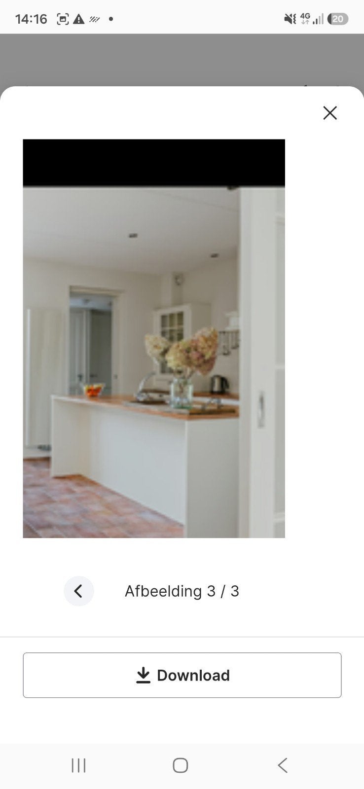Keuken met eiland Gratis af te halen., Ophalen, Gebruikt, Wit, Hout
