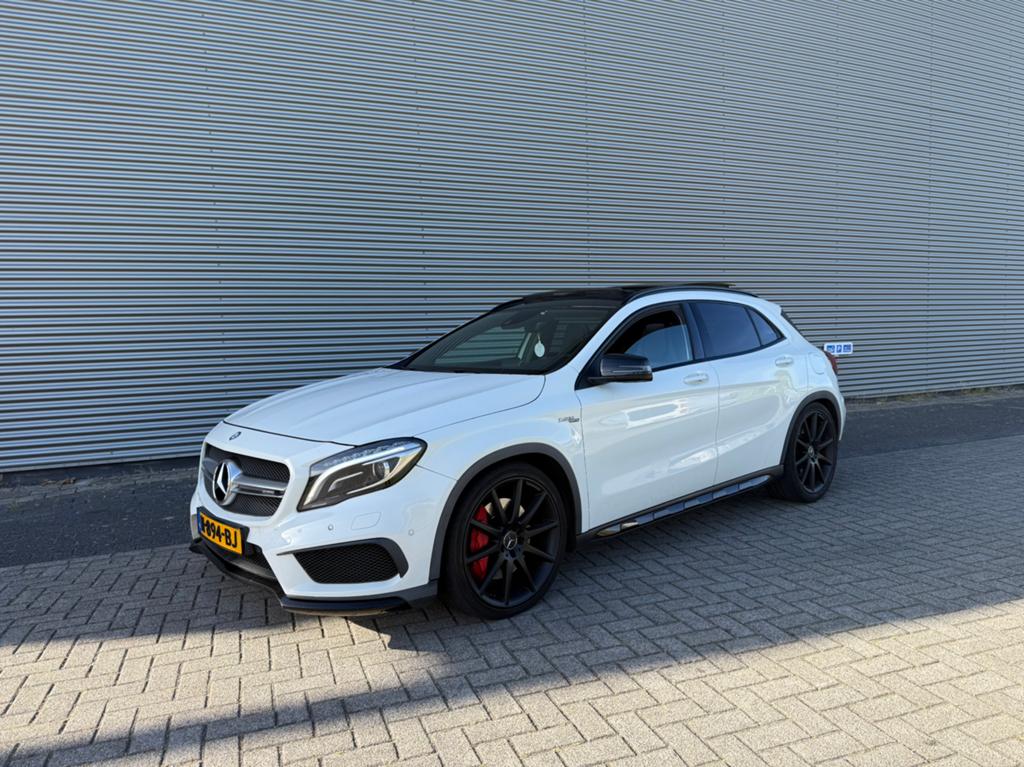 Mercedes-Benz GLA 45 4-Matic, Auto's, Mercedes-Benz, Bedrijf, GLA, 4x4, ABS, Achteruitrijcamera, Adaptieve lichten, Adaptive Cruise Control