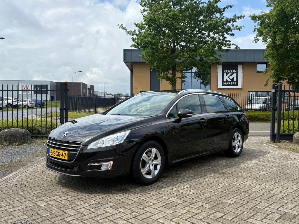 Peugeot 508 SW 1.6 Blue Lease Executive | Airco | Cruise | N, Voorwielaandrijving, Stof, Gebruikt, Zwart