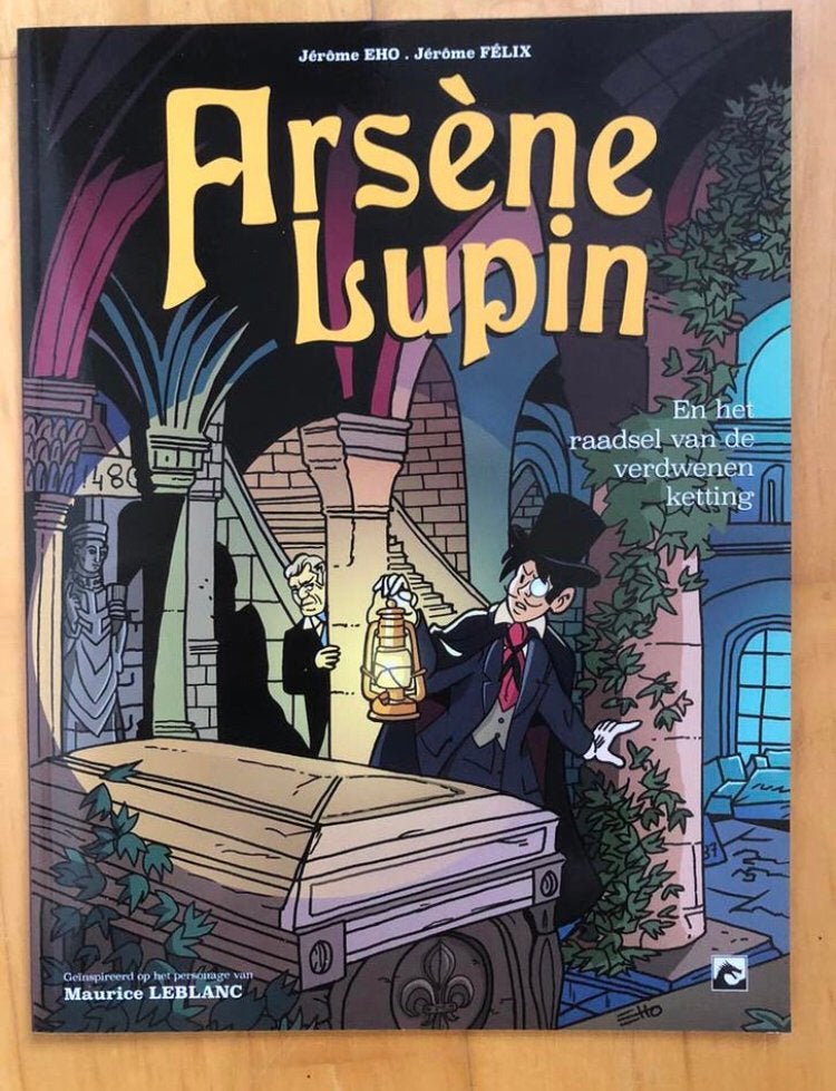 Stripboek Arsène Lupin Raadsel verdwenen ketting nieuw, Eén stripboek, Ophalen of Verzenden, Zo goed als nieuw