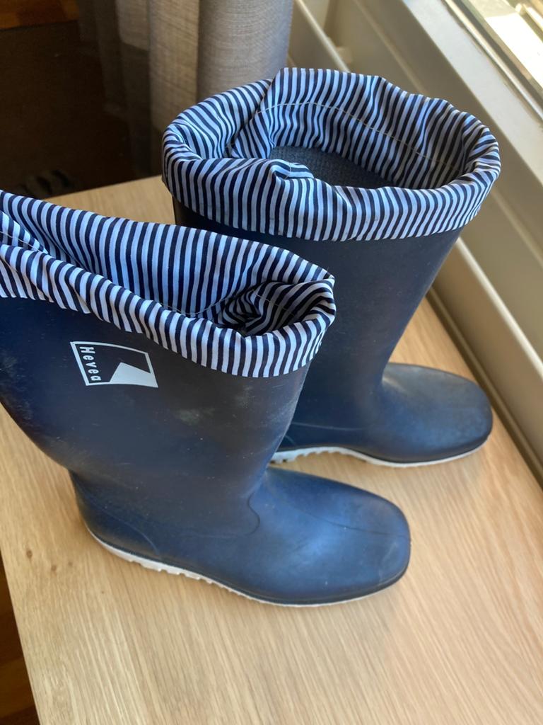 Rubber laarzen Hevea, Tuin en Terras, Werkkleding, Gebruikt, Dames, Heren, Laarzen, Ophalen of Verzenden